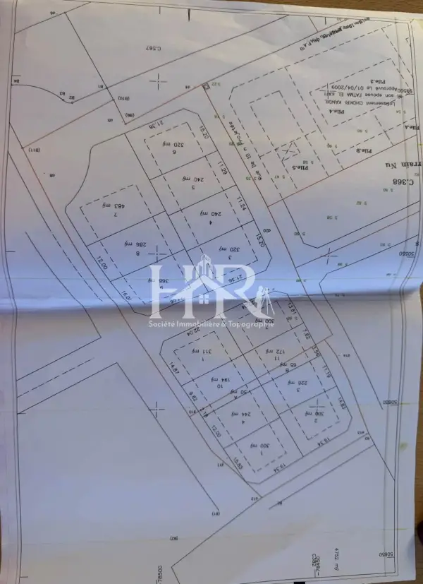Terrain à vendre super 1534m2 à jinnen béni khiar pour investissement